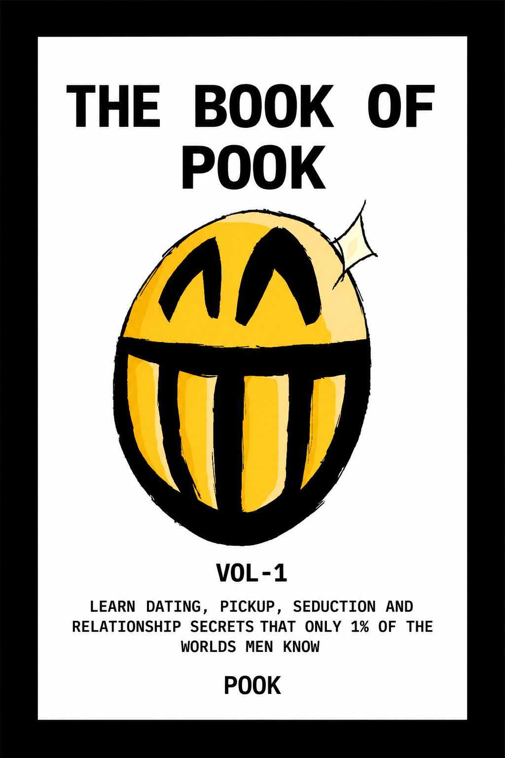 The Book of Pook Volume 1 cover — cult classic dating book for men